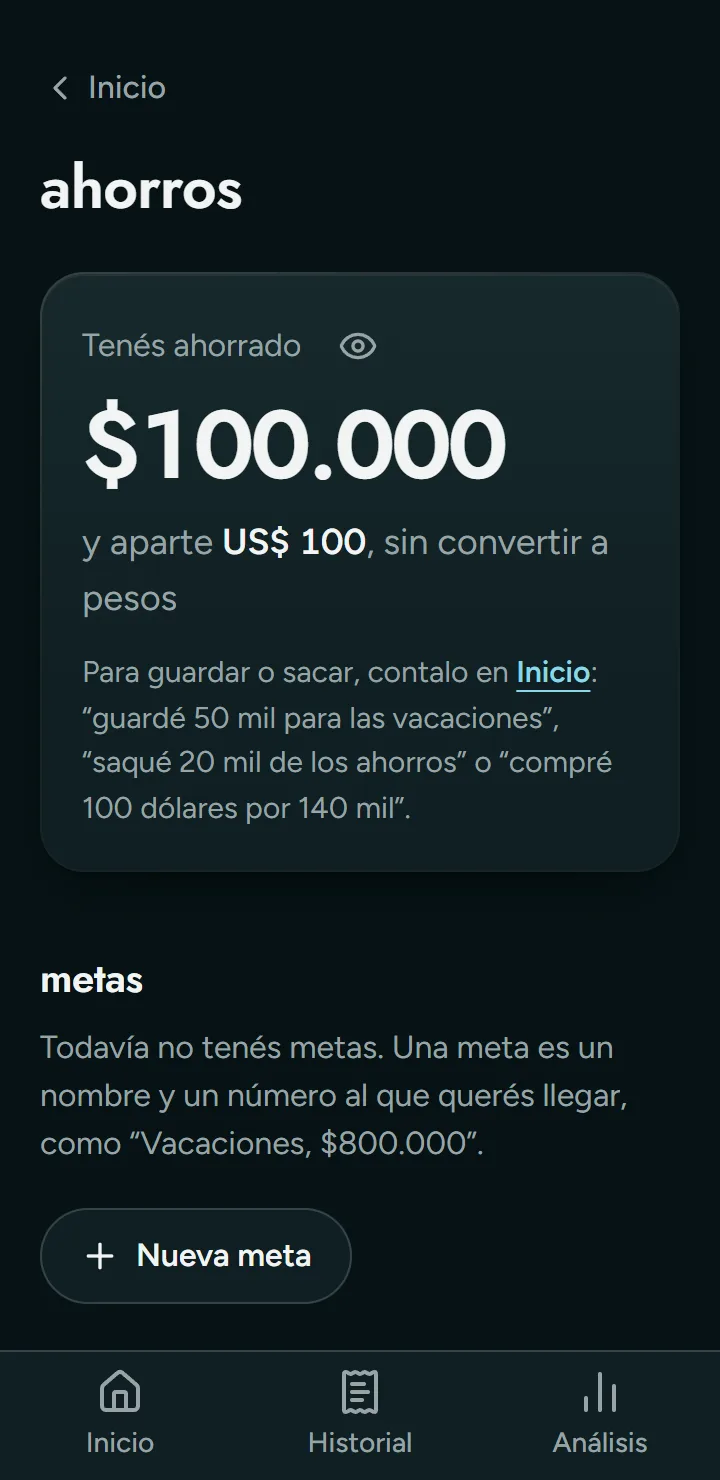 Pantalla de Cuentin: Lo que guardaste