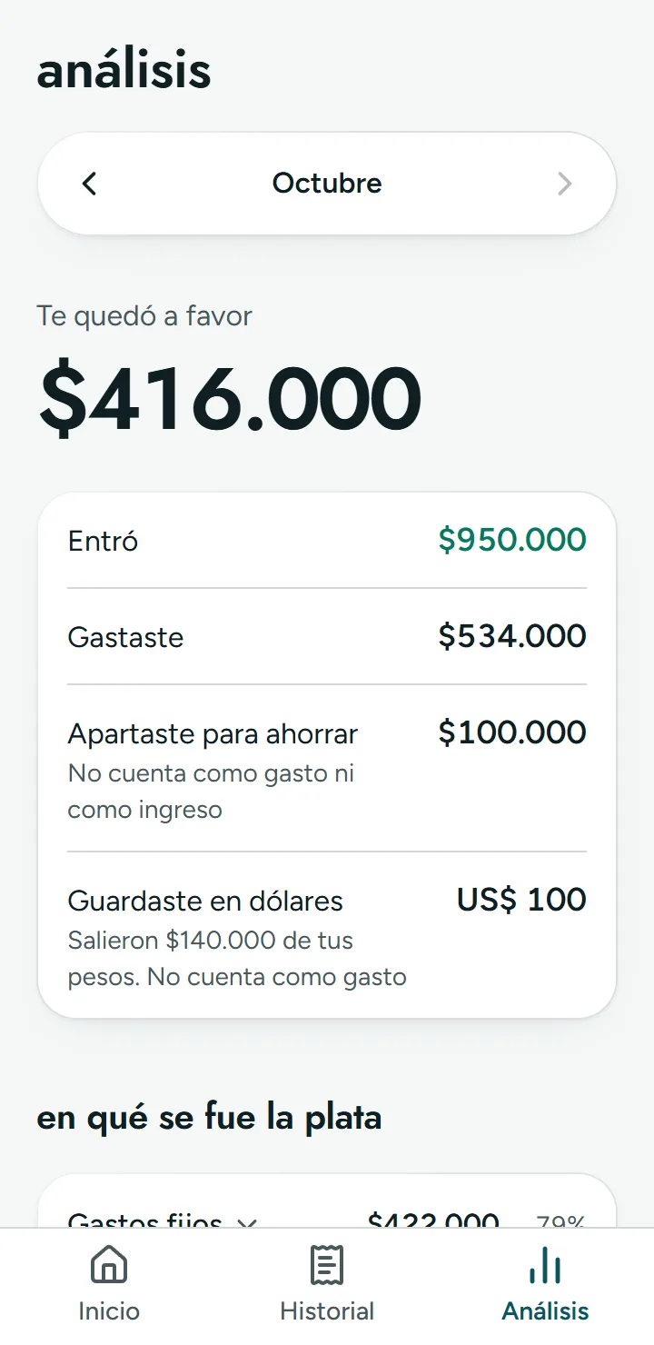 Pantalla de Cuentin: En qué se fue