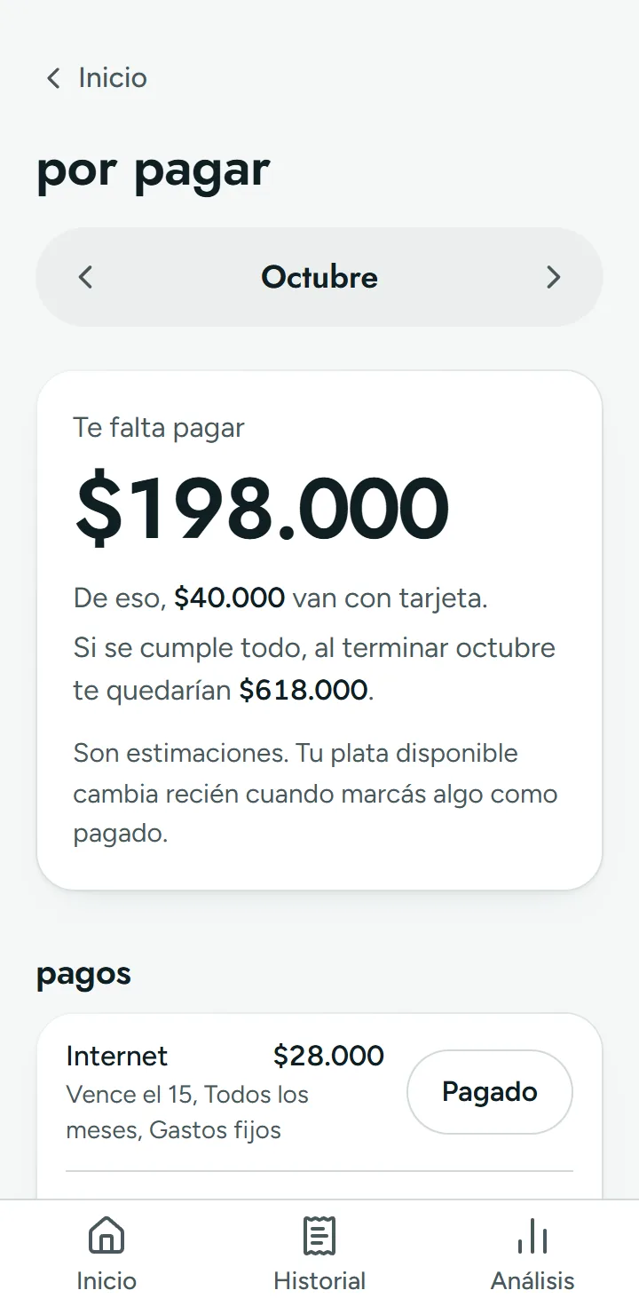 Pantalla de Cuentin: Lo que viene